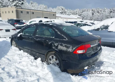2010 Honda Civic Lx from USA, damaged, VIN 2HGFA1F55AH543889